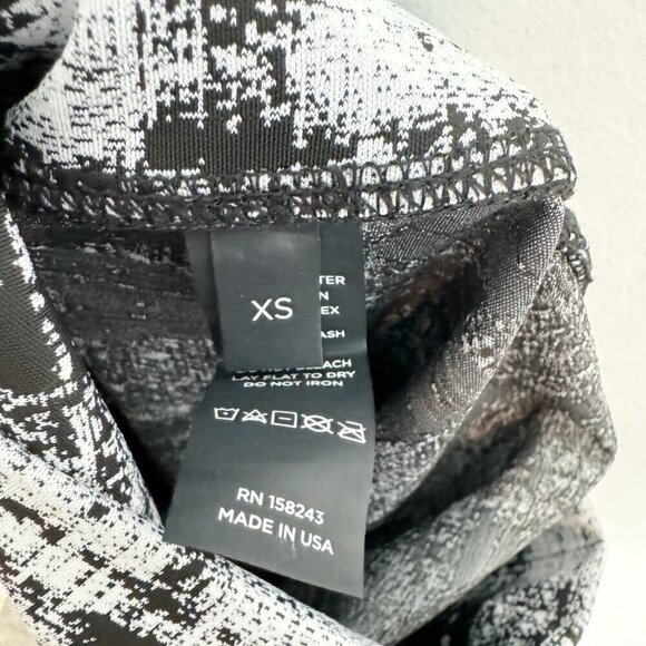 ONA by Yoon High Rise Pull On Plaid Print Athletic Leggings Workout Pant Size XS - Picture 6 of 11